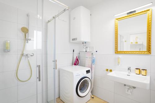 Kúpeľňa v ubytovaní CT-GOLD Apartments - Villach Malina - nahe Atrio und Therme
