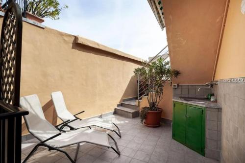Balkón nebo terasa v ubytování AGAVE ☆ Terrace & Relax ☆ HOMY 5 TERRE