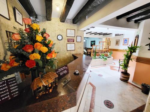 Posezení v ubytování Hotel Ambala Bogota Colonial