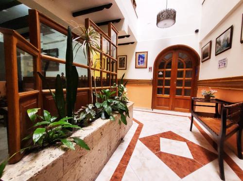 Лоби или рецепция в Hotel Ambala Bogota Colonial