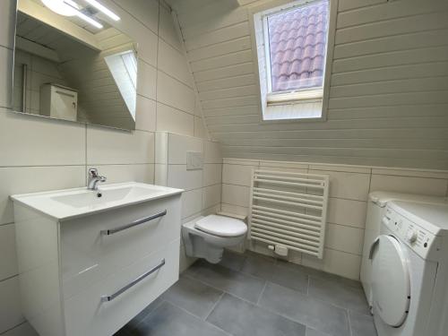 Koupelna v ubytování Blaue Oase Ferienhaus