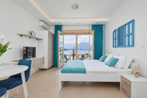 Кровать или кровати в номере M&M&M Apartments