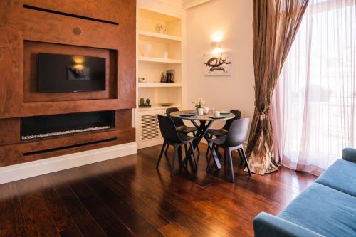 Η κουζίνα ή μικρή κουζίνα στο AD MAIORA Boutique Suite