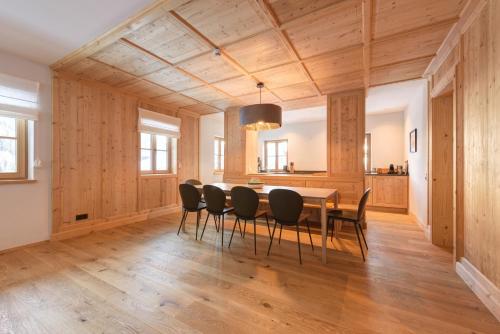 Dapur atau dapur kecil di Chalet Silver Fox