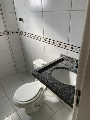 Koupelna v ubytování Casa de Temporada em Paulista PE
