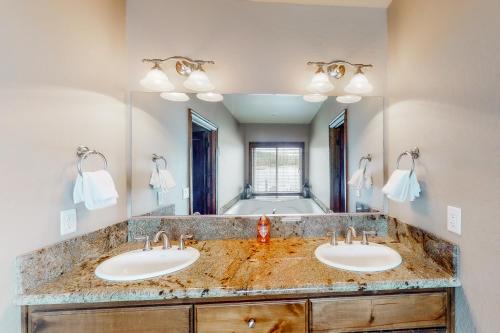 Koupelna v ubytování Brickers Lakefront