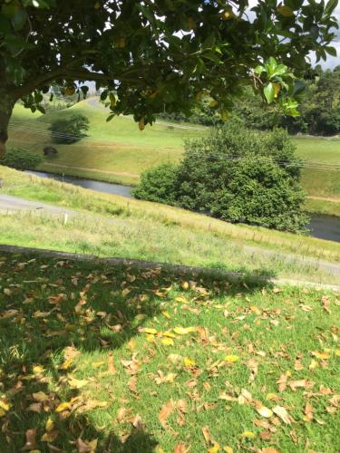 Un paisaje natural cerca of the country house