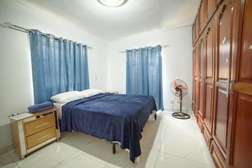 Postel nebo postele na pokoji v ubytování Ideal family place Jarabacoa.