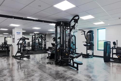 Gimnasio o instalaciones de fitness de The Sands Torquay
