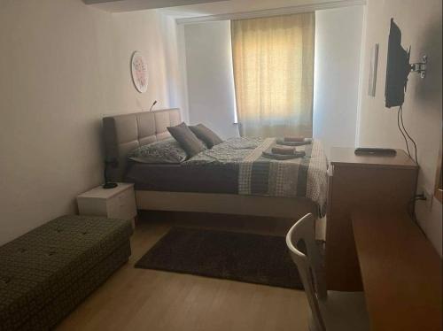 TV a/nebo společenská místnost v ubytování Máté Pension