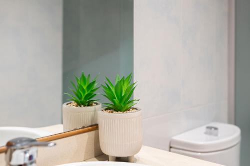 Kúpeľňa v ubytovaní Apartament Sant Antoni de Calonge