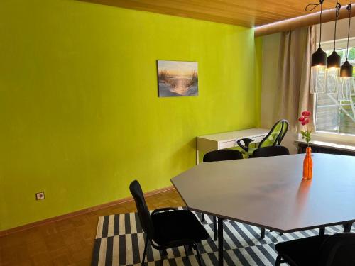 Posezení v ubytování promedklinik apartment 4
