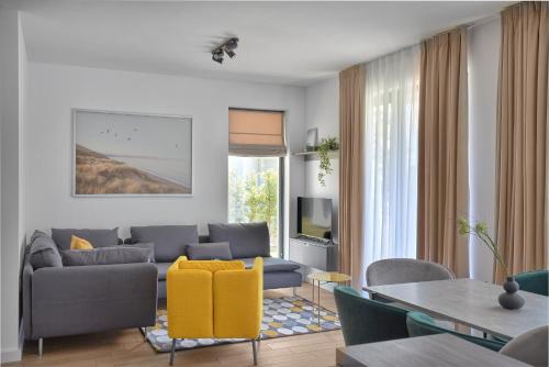 Zona de estar de The luxury flat