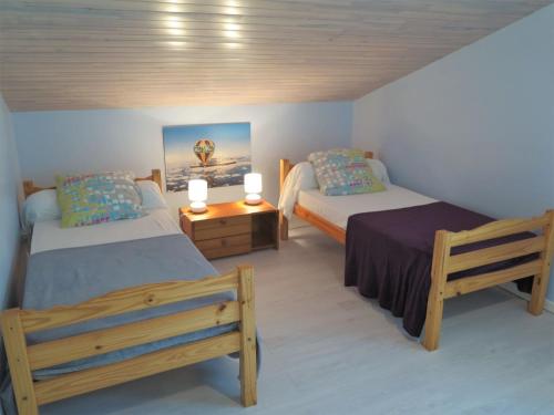 Katil atau katil-katil dalam bilik di Holiday Home Le Moïsan by Interhome