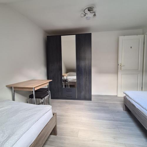 Ένα ή περισσότερα κρεβάτια σε δωμάτιο στο Altstadt Hostel Bremen