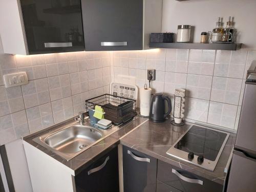 Nhà bếp/bếp nhỏ tại Apartment Dalmatino