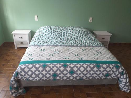 Postel nebo postele na pokoji v ubytování Gîte du Plouy
