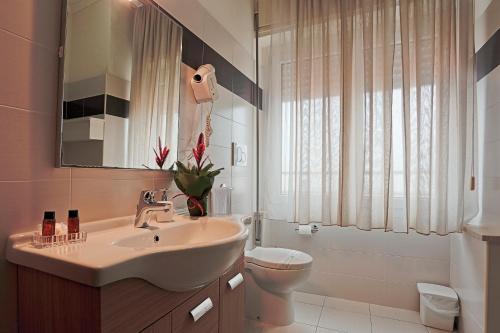 Een badkamer bij il Castello Guest House