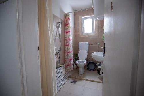 Et badeværelse på Apartmani Didić