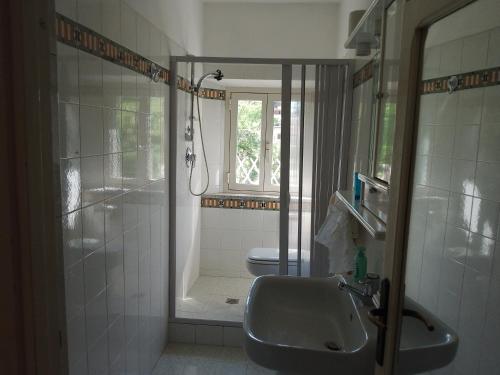 Koupelna v ubytování B & B dépendance