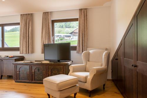 Μια τηλεόραση ή/και κέντρο ψυχαγωγίας στο Historic Hotel Alte Goste