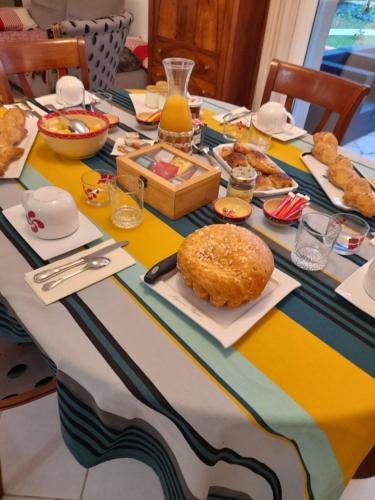 Mad på bed and breakfast-stedet eller i nærheden