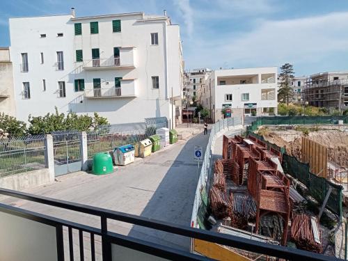 a view of a street from a balcony at B&B Manfredi Via Fermi Vieste, in centro in Vieste