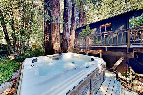 Un jardín fuera de Cazadero Escape