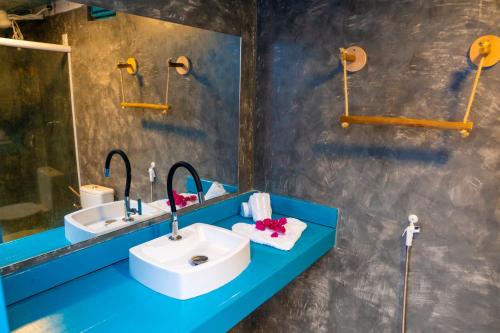 Vonios kambarys apgyvendinimo įstaigoje Pousada La Grécia