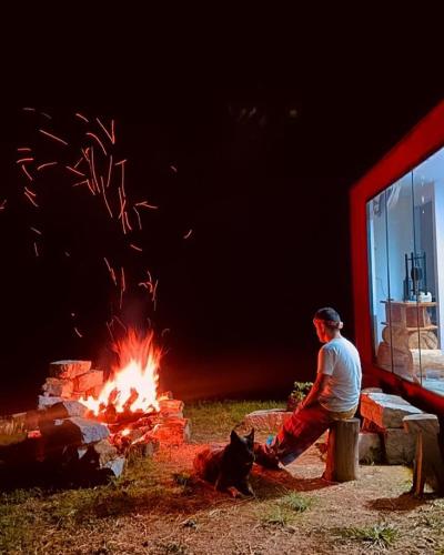 Tetamu yang menginap di IVOS Hostel & Camping