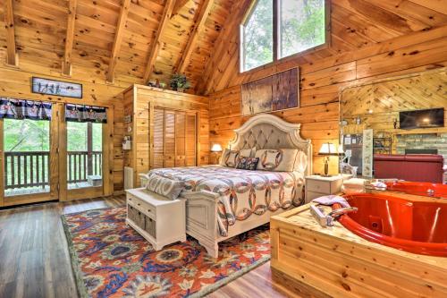 Gallery image of Romantic Gatlinburg Cabin with Hot Tub and Pool Access in Gatlinburg