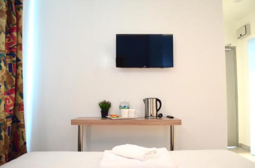 Cama o camas de una habitación en HOTEL ORKID PORT KLANG