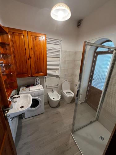 Ванная комната в Villa fantastica Villasimius
