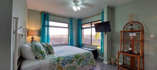 Ένα ή περισσότερα κρεβάτια σε δωμάτιο στο Vista Canyon Inn