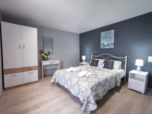 Кровать или кровати в номере Rocky Mountain Villa