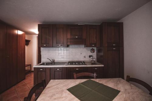 Kuchyň nebo kuchyňský kout v ubytování Residence Aquila - Mono Punta Regina