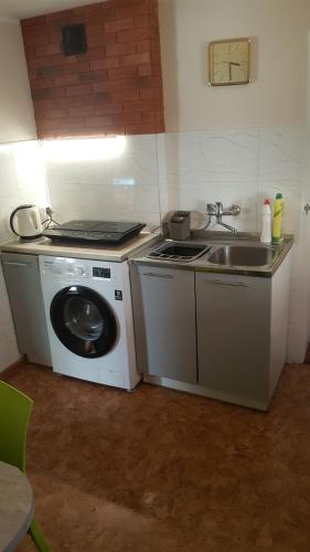 Dapur atau dapur kecil di Dom Dona Kuźnica - Półwysep Helski