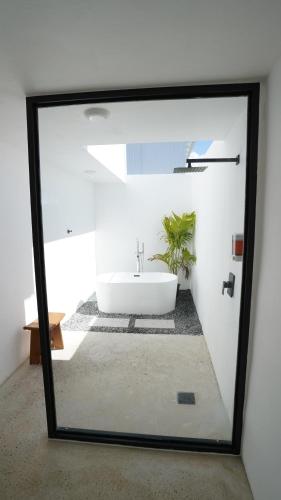 Ett badrum på Picuas Village