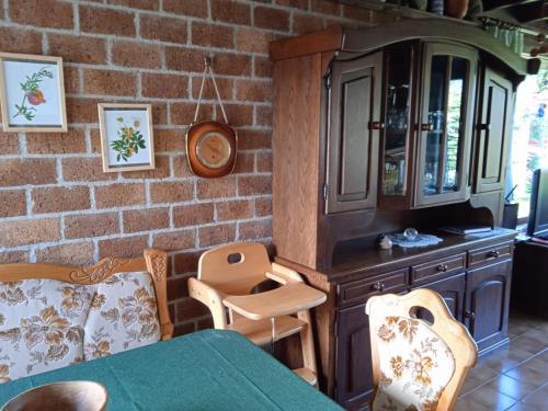 Posezení v ubytování Vakantiehuis Friedeburg