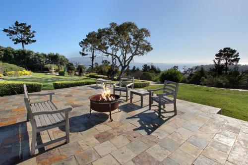 Palatial All-Suite Pebble Beach Ocean-View Estate Home