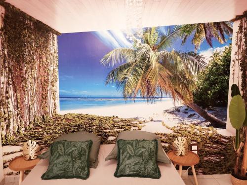 Photo de la galerie de l'établissement Le studio TAHITI 4 pers 600m de la plage la favière, à Bormes-les-Mimosas