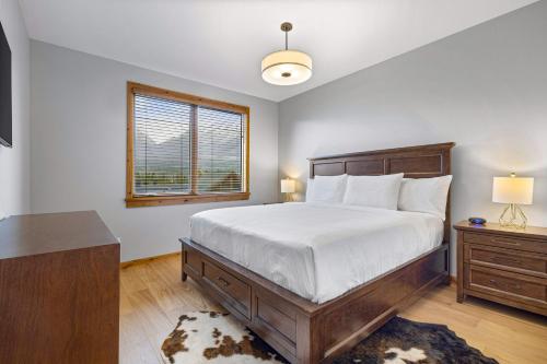 Ένα ή περισσότερα κρεβάτια σε δωμάτιο στο Spring Creek Vacations