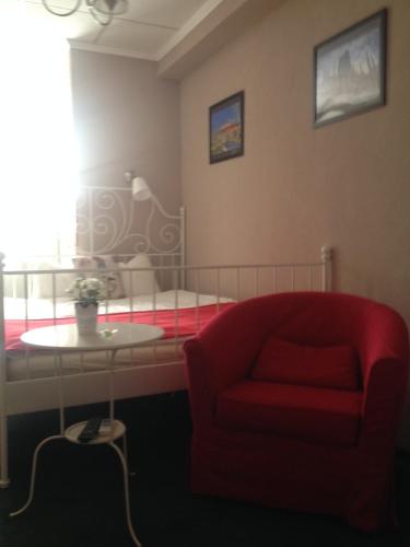 Ruang duduk di ArtMotel & Bistro
