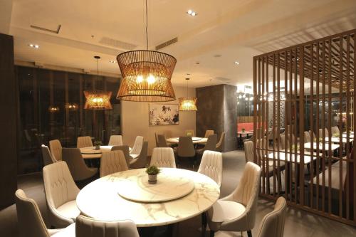 Χώρος καθιστικού στο The Hotel Andrea