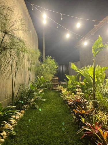 Taman di luar Tiny Home Garden Bananeiras