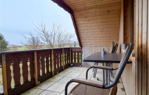 Μπαλκόνι ή βεράντα στο Nice Apartment In Herrnhut Ot Ruppersdor