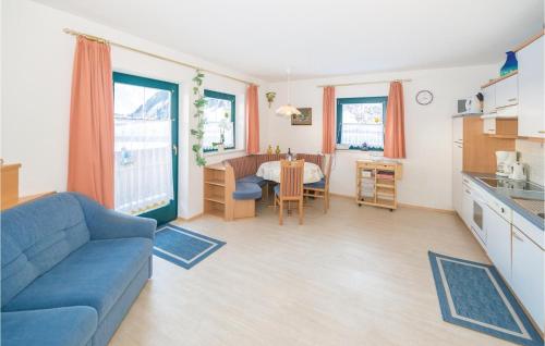 Kuchyň nebo kuchyňský kout v ubytování Ferienwohnung Mit Gebietspano,