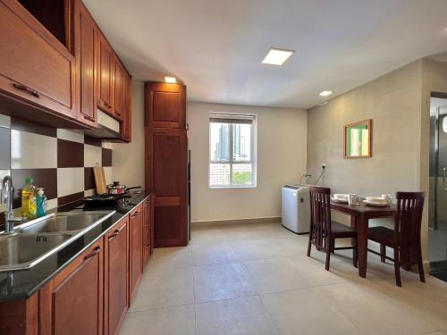 Η κουζίνα ή μικρή κουζίνα στο WH Bassac Residence