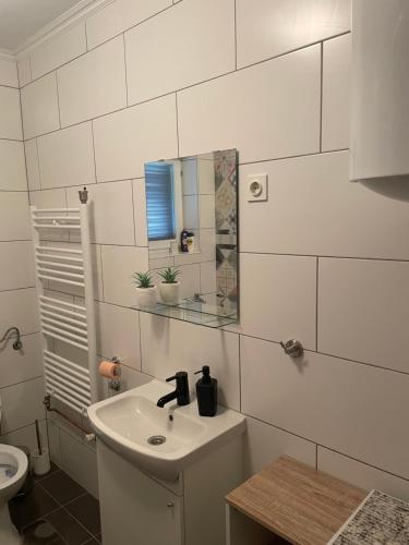 Ένα μπάνιο στο Kuća za odmor Ema