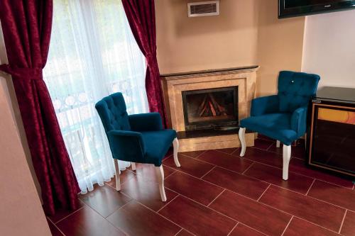 Posezení v ubytování Ağva Carpediem Otel